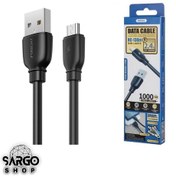 تصویر کابل تبدیل USB به microUSB ریمکس مدل RC-138M طول 1 متر 