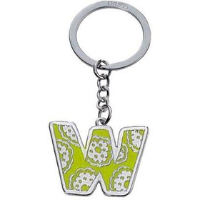 تصویر جاکلیدی الفبا ترویکا طرح W Troika Alphabet KeyChain W