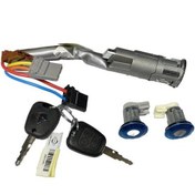 تصویر مجموعه مغزي قفل درهاوصندوق واستارت بايونيت قفل مركزي و2عدد ريموت معمولي2 دگمه EMS:SSAT پژو پارس شرکتی اصل ایساکو 