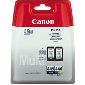 تصویر پک کارتریج کانن مدل PG-445 و CL-446 ا Canon PG-445 And CL-446 Package Ink Cartridges Canon PG-445 And CL-446 Package Ink Cartridges