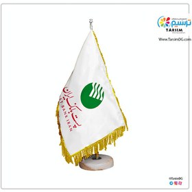 تصویر پرچم رومیزی پست بانک ایران 
