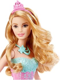 تصویر عروسک باربی پرنسس با مد شیرینی برند barbie Barbie Princess Candy Fashion DHM49 Doll