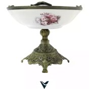 تصویر شکلات خوری لمونژ گل رز پایه دار – VCHI136 