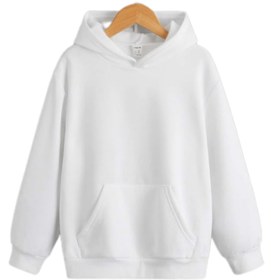 تصویر هودی بیسیک مشکی یونیسکس 