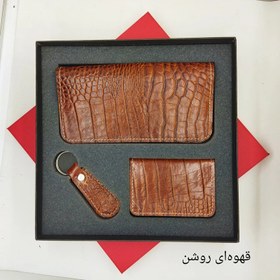 تصویر ست هدیه چرم دیاکو مدل 255coro 
