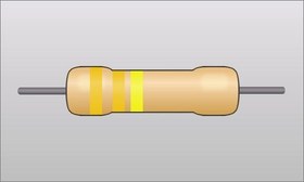 تصویر مقاومت 330kΩ وات 1/4 