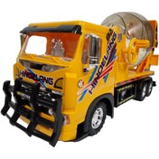 تصویر اسباب بازی کامیون میکسر بتن dorj toy Dorj Toy Concrete Mixer Truck