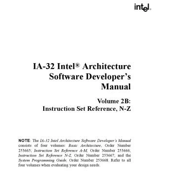 خرید و قیمت خرید و دانلود نسخه کامل کتاب IA-32 Intel® Architecture ...