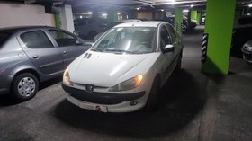 تصویر پژو 206 صندوقدار مدل 1399 ا V8 V8