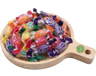 تصویر آبنبات پودری میوه ای آیدین یک کیلو گرم 