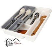 تصویر جا قاشقی دلسا ایده آل ۱۲ تایی دوطبقه 