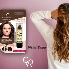 تصویر استیک پوشاننده سفیدی مو مدل Touch-Up شماره ۰۱ رنگ مشکی 