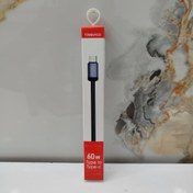 تصویر کابل پاوربانک 60W تایپ C مدل T-P21 
