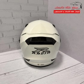 تصویر کلاه کاسکت بدون فک رادین مشکی | MAT BLK مدل 50 HELMET without black Radin jaw MAT BLK model 50