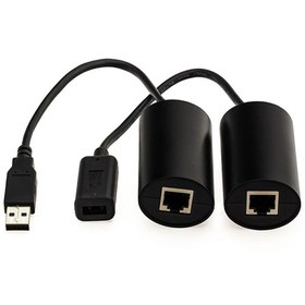 تصویر مبدل افزایش طول USB بافو BF-4902 BAFO BF-4902 40m USB/LAN Extender Adapter