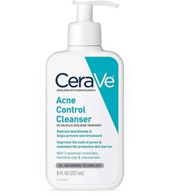 تصویر ژل شستوشوی صورت سراوی کنترل آکنه Acne control cleanser