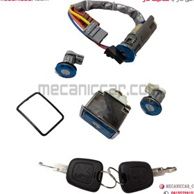 تصویر مجموعه سوئیچ استارت کامل بدون ریموت پژو ۴۰۵ و پارس نصیری Electrical components