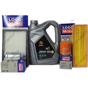 تصویر پکیج استاندارد روغن موتور ریسان | پژو 405 با صافی بنزین 