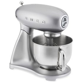 تصویر همزن با کاسه برقی اسمگ مدل SMF02SV استیل SMEG Stand Mixer SMF02SV