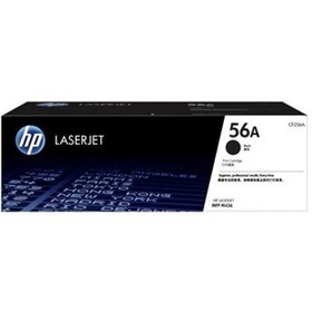 تصویر تونر مشکی پرینتر لیزری اچ پی مدل 56A 56A Black LaserJet Toner Cartridge