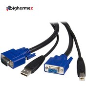 تصویر کابل KVM پی نت مدل USB 