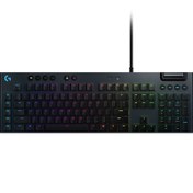 تصویر کیبورد مکانیکال باسیم لاجیتک مدل G815 Logitech G815 Wired Mechanical Keyboard
