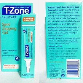 تصویر ژل ضد جوش تی زون T-zone T-zone spot zapping gel