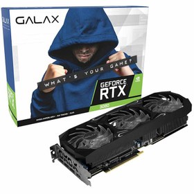 تصویر کارت گرافیک گالکس GeForce RTX 3080 SG 10GB GALAX GeForce RTX 3080 SG 10GB GDDR6X Graphics Card