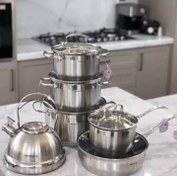 تصویر سرویس قابلمه ۱۲ پارچه کرکماز 