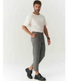 تصویر شلوار دودی مردانه مایلز - کالکشن برند mai Collection Myles Men's Smoke Trousers