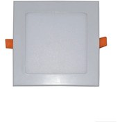 تصویر پنل ۶ وات ال ای دی توکار مربع سان لوکس مدل P6S 