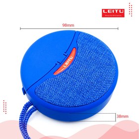 تصویر اسپیکر و هدفون بلوتوثی لیتو مدل LK-29 LEITU LK-29 Bluetooth Speaker