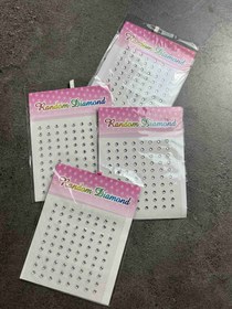 تصویر نگین صورت چسبی 