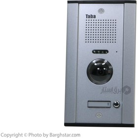 تصویر پنل آیفون تصویری تابا الکترونیک مدل ثمین TVD-1820 تک واحدی 