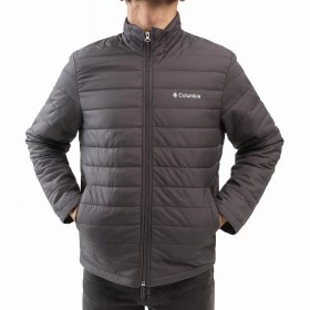 تصویر کاپشن ضد آب کلمبیا طوسی تیره کد 1281100 