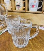 تصویر نیم لیوان دسته دار مدل سوجان 