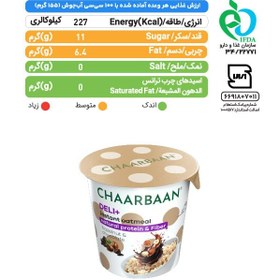 تصویر اوتمیل با طعم فندق و شکلات چاربان Chaarbaan hazelnut and chocolate oatmeal