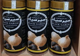 تصویر سیرسیاه 200گرمی(1عدد) black garlic 