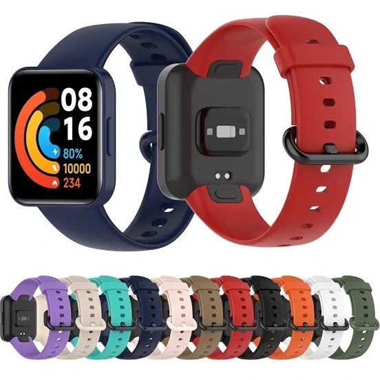 بند سیلیکونی ساعت هوشمند Mi Watch Lite رنگبندی کامل