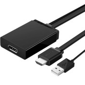 تصویر مبدل DisplayPort به HDMI و USB یوگرین مدل MM107 