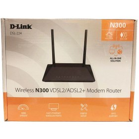 تصویر مودم روتر ADSL2+ / VDSL2 دی لینک DSL-224 