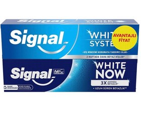 تصویر خمیر دندانsignal white system original 