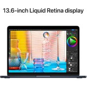 تصویر لپ تاپ اپل MacBook Air 2022 مدل M2 ظرفیت ۲۵۶ گیگابایت رم ۸ گیگابایت سایز ۱۳.۶ اینچ 