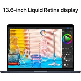 تصویر لپ تاپ اپل MacBook Air 2022 مدل M2 ظرفیت ۲۵۶ گیگابایت رم ۸ گیگابایت سایز ۱۳.۶ اینچ 