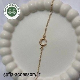 تصویر دستبند ظریف ماه کد 162 