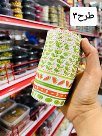 تصویر کپسول کاپ کیک طرح هندوانه - طرح۳ 