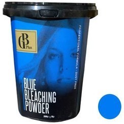 تصویر پودر دکلره آبی جی بی پلاس حجم ۲۰۰۰ گرم 