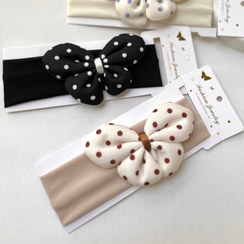 تصویر هدبندپاپیونی - قهوه ای 