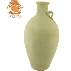 تصویر کوزه سفالی خام ارتفاع ۵۰ سانتی متر (فروش عمده) 