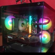 تصویر سیستم گیمینگ اقتصادی اقساطی نسل 12 | Core i5 12400f | H610k-m | Rx580 | Ram 16 3600 